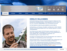 Tablet Screenshot of maas-fraestechnik.de